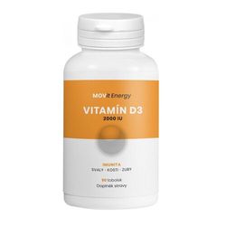 Vitamin D3 2000 I.U. 50mcg 90 kapslí MOVit
