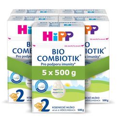 HiPP MLÉKO 2 BIO Combiotik 5x500g