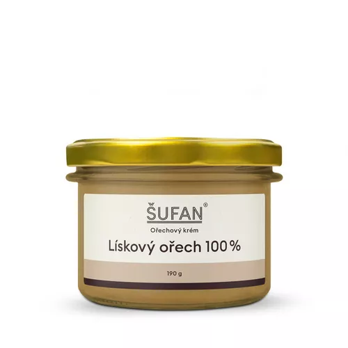 Šufan Lískooříškové máslo 100% - 190 g