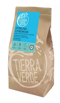 Tierra Verde Kyselina citronová - Odstraňovač vodního kamene - Sáček 1 kg