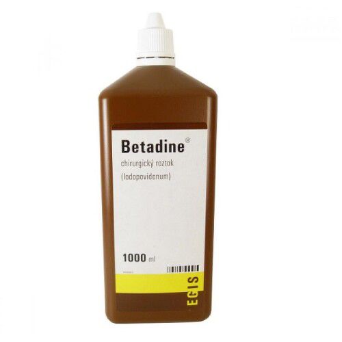 BETADINE 75MG/ML kožní podání roztok 1000ML