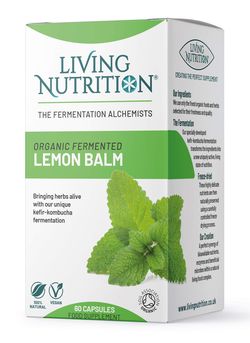 Living Nutrition | Fermentovaná meduňka lékařská - 60 kapslí
