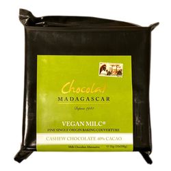 Chocolat Madagascar | 40% čokoláda na vaření a pečení - vegan - 1 kg