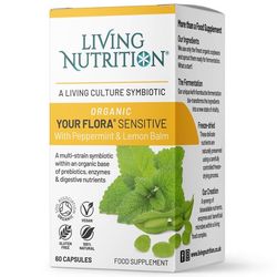 Fermentovaná synbiotika Your Flora Sensitive s mátou peprnou a meduňkou lékařskou | LIVING NUTRITION