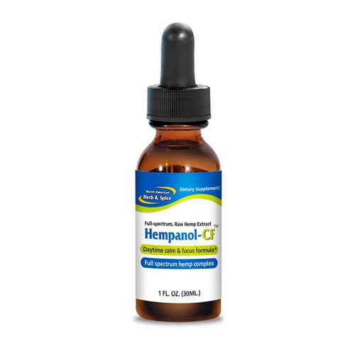 NORTH AMERICAN HERB & SPICE - Širokospektrální Čistý Konopný Extrakt - HEMPANOL-CF [30ml]