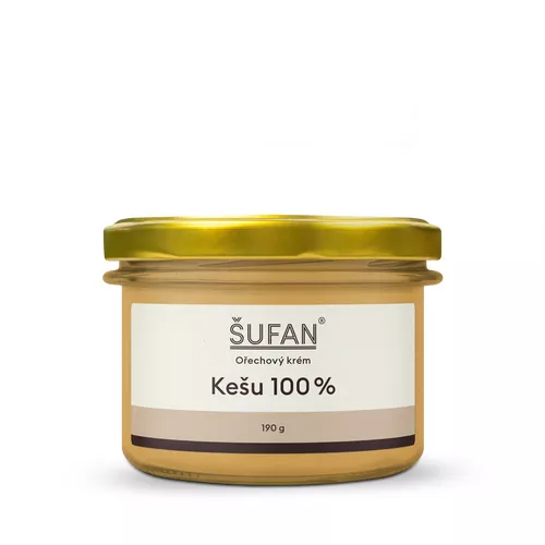 Šufan Kešu máslo 100% - 190 g