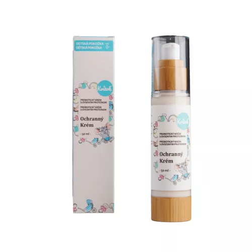 Kvitok Dětský prebiotický ochranný krém - celotělový s ovesným proteinem (50 ml)