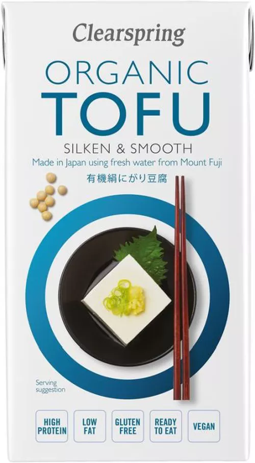 Clearspring Hedvábné tofu BIO (300 g) - japonská výroba