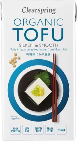 Clearspring Hedvábné tofu BIO (300 g) - japonská výroba