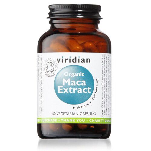 Viridian Maca Extract Organic BIO cps.60