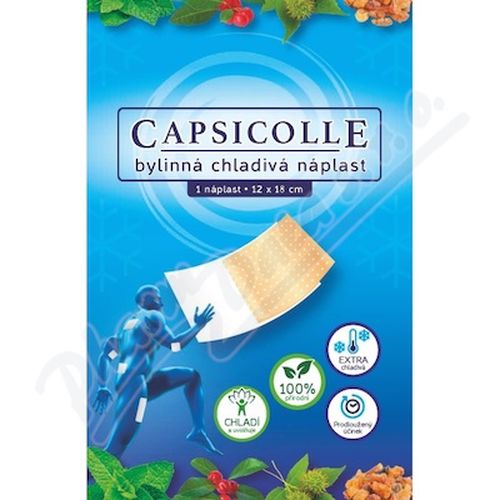 CAPSICOLLE bylinná chladivá náplast 12x18cm 1ks