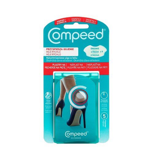 COMPEED Náplast na puchýře na paty 5ks