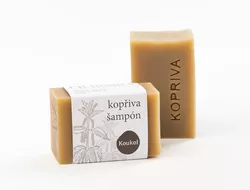 Mýdlárna Koukol Tuhý šampon pro normální a mastné vlasy - Kopřiva (70 g)