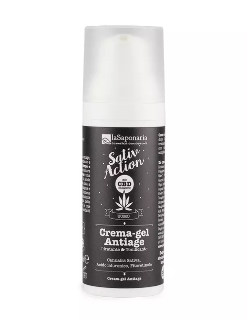 laSaponaria Pleťové sérum s konopným extraktem pro pány BIO (50 ml)