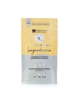 laSaponaria Energizující sprchový gel v prášku - mandarinka a vitamin C (25 g)