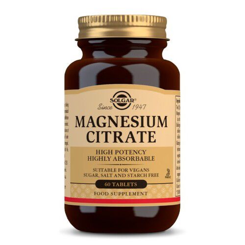 Solgar Magnesium Citrate 200 mg tbl.60