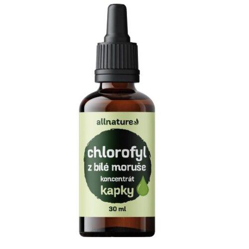 Allnature Chlorofyl z bílé moruše koncentrát 30ml