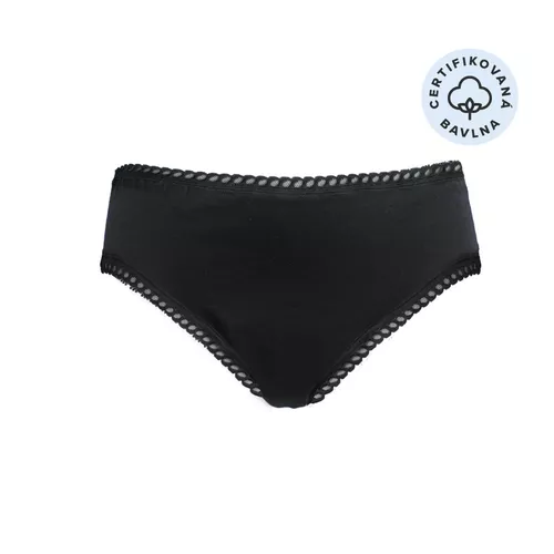 Anaé by Ecodis Menstruační kalhotky Panty na silnou menstruaci - černé
