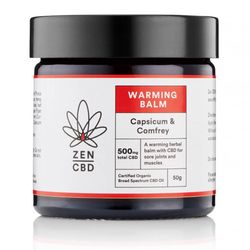 ZEN CéBéDé Hřejivý balzám na namožené klouby a svaly s 500 mg účinné látky