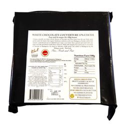 Chocolat Madagascar | 37% čokoláda na vaření a pečení - bílá - 1 kg