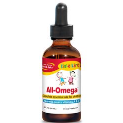 North American Herb & Spice | Rybí olej pro děti - All-OMEGA - 60 ml