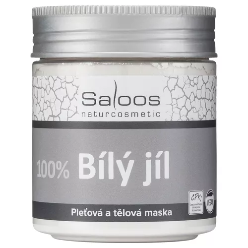 Saloos Bílý jíl (100 g) - regeneruje a zklidňuje pleť