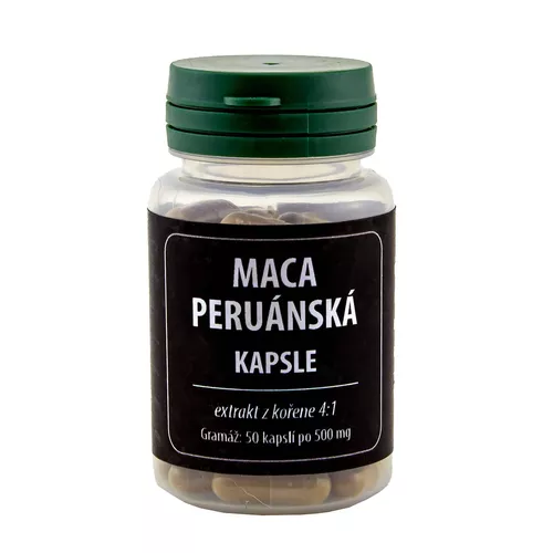 Maca peruánská 50 kapslí