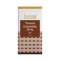 Šufan Tmavá čokoláda 70% BIO (70 g) - Peru