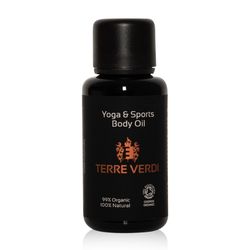 Certifikovaný BIO Tělový a masážní olej s vůní pepře a zázvoru - Yoga&Sports | TERRE VERDI Objem: 30 ml