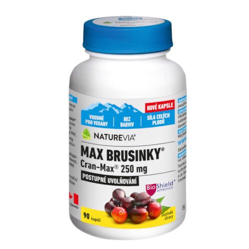 NatureVia Max Brusinky Cran-Max cps.90