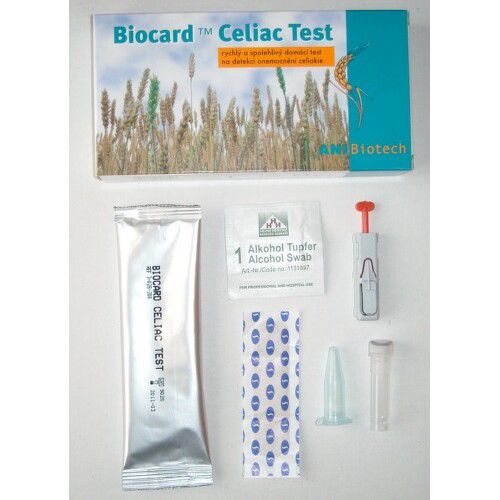 Biocard TM Celiac test