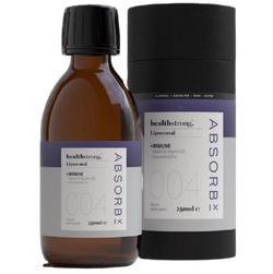 Healthstrong | Lipozomální vit. D3 + C, kurkuma, zinek - 250 ml