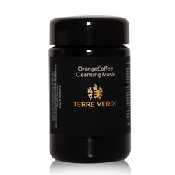 Jemná čistící pleťová maska s vůní kakaa a kávy pro všechny typy pleti - OrangeCoffee | TERRE VERDI Objem: 50 g