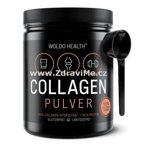 Woldohealth | 100% čistý hovězí kolagen - 500 g, 1 kg Obsah: 500 g