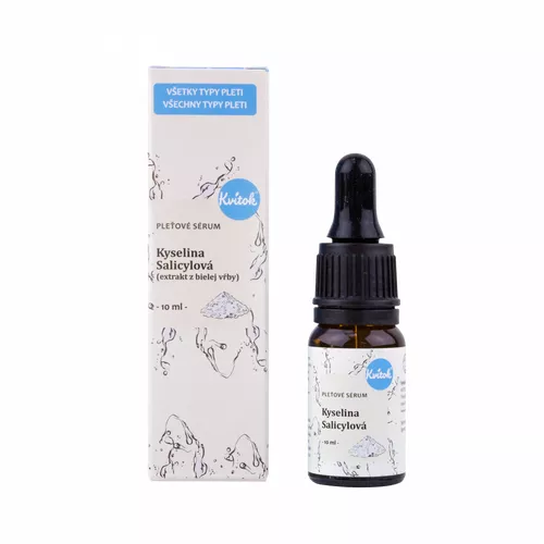Kvitok Pleťové sérum - Kyselina salicylová - 10 ml