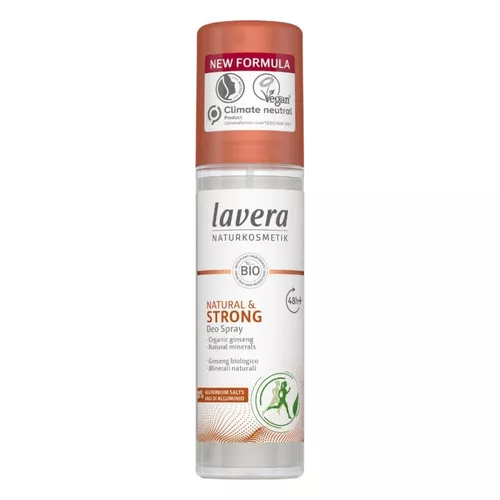 Lavera Deodorant ve spreji Strong BIO (75 ml) - až 48 hodinová ochrana
