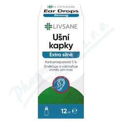 LIVSANE Ušní kapky Extra silné 12ml