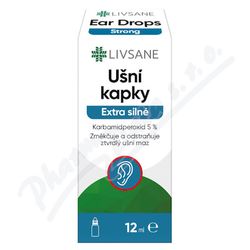 LIVSANE Ušní kapky Extra silné 12ml