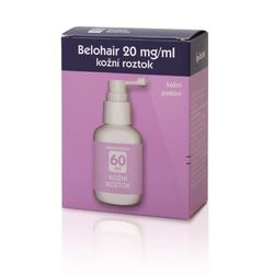 BELOHAIR 20MG/ML kožní podání roztok 1X60ML