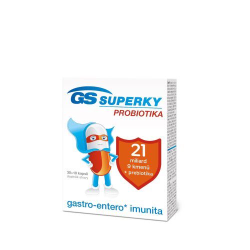 GS Superky probiotika cps.30+10 ČR/SK