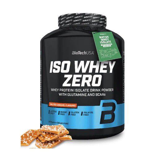 BioTech Iso Whey Zero 2270g slaný karamel