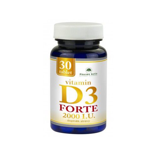 Vitamín D3 FORTE 2000 I.U.tbl.30