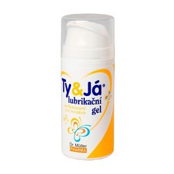 Lubrik.gel Ty&Já parf.vůní broskve 100ml Dr.Müller