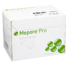 MEPORE PRO 6X7 CM, 60 KS, SAMOLEPÍCÍ ABSORPČNÍ KRYTÍ, STERILN