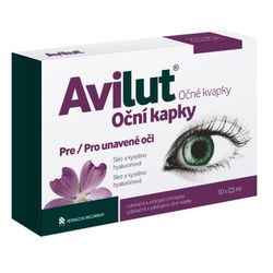 AVILUT Oční kapky 10x0.5ml