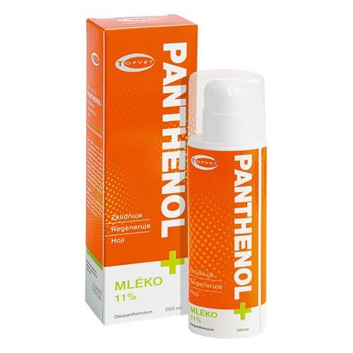 TOPVET PANTHENOL+ Mléko 11 % 200 ml