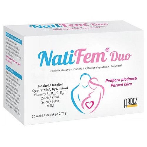 Natifem Duo doplněk stravy 30x2.75g sáčky