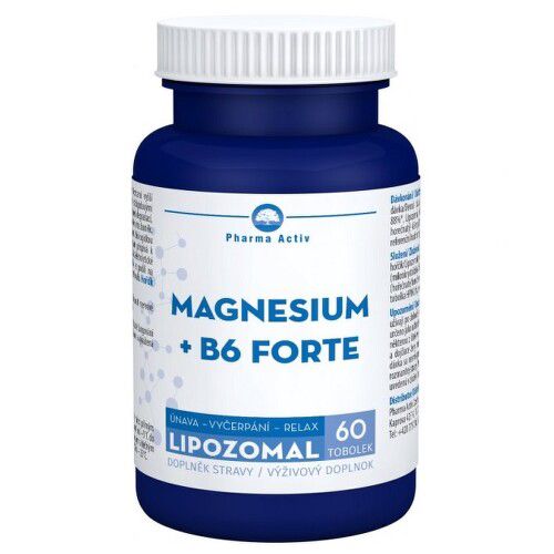 LIPOZOMAL MAGNESIUM + B6 FORTE tob.60