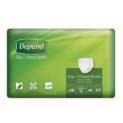 Depend Slip Super inkontinenční kalhotky vel.M 15ks