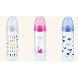 NUK NEW CLASSIC Láhev LOVE PP 250ml SI V2 M 741625